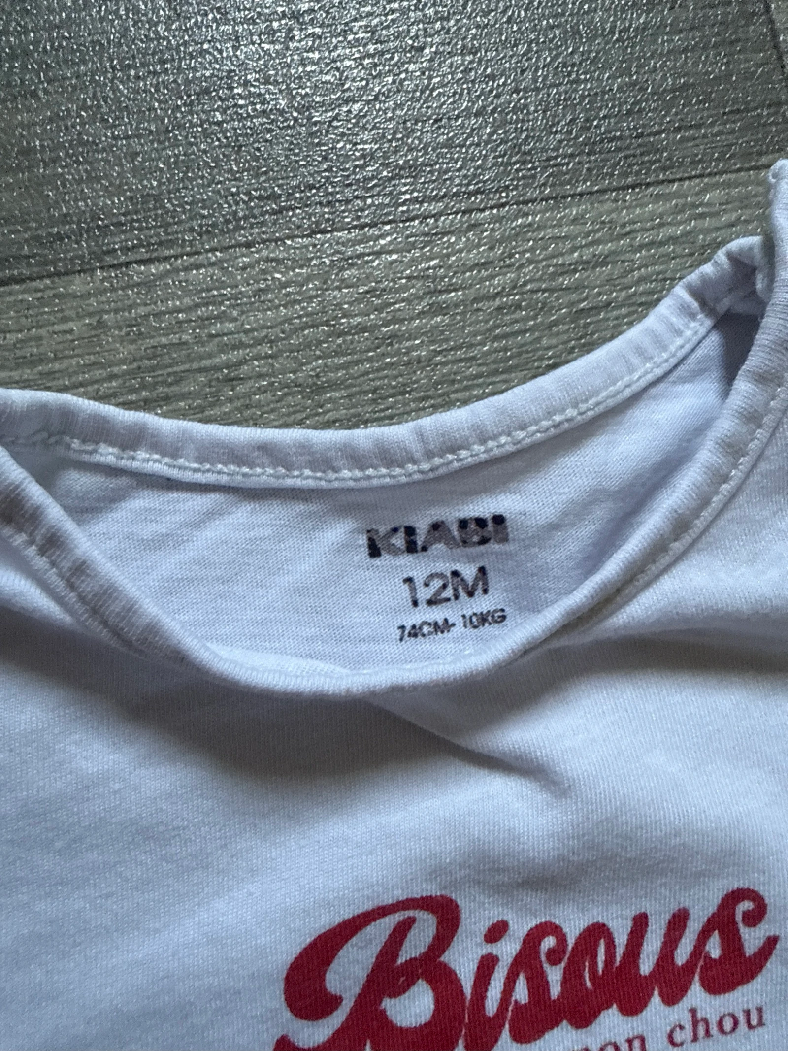 Camiseta manga larga bebé (12 meses) – photo 3